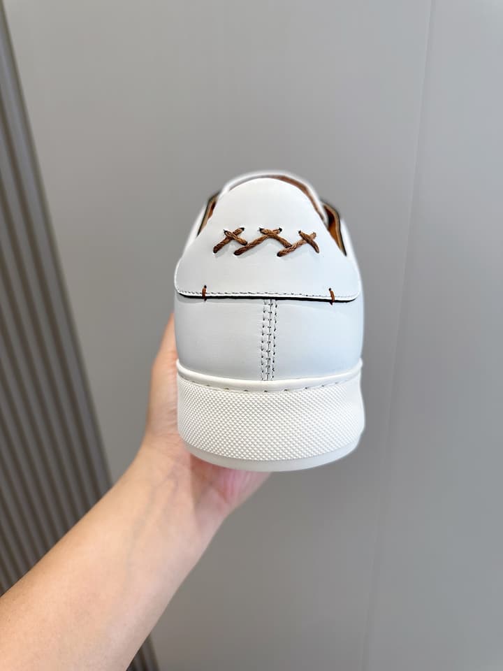 Zegna Tiziano Couture Sneakers in Black With Matching Laces