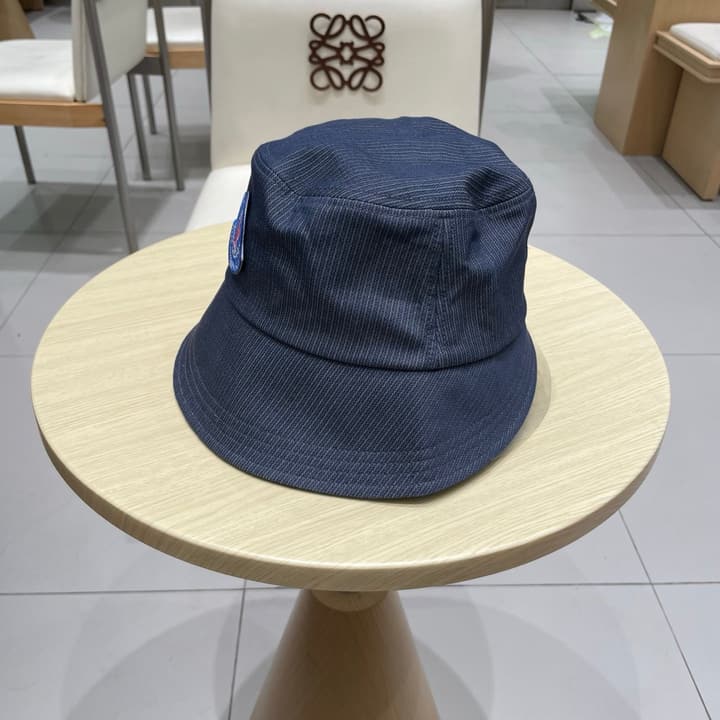 Moncler 2025 Autumn Bucket Hat in Black
