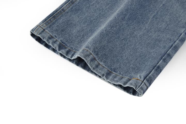 Loewe Anagram Embroidered Denim Jeans