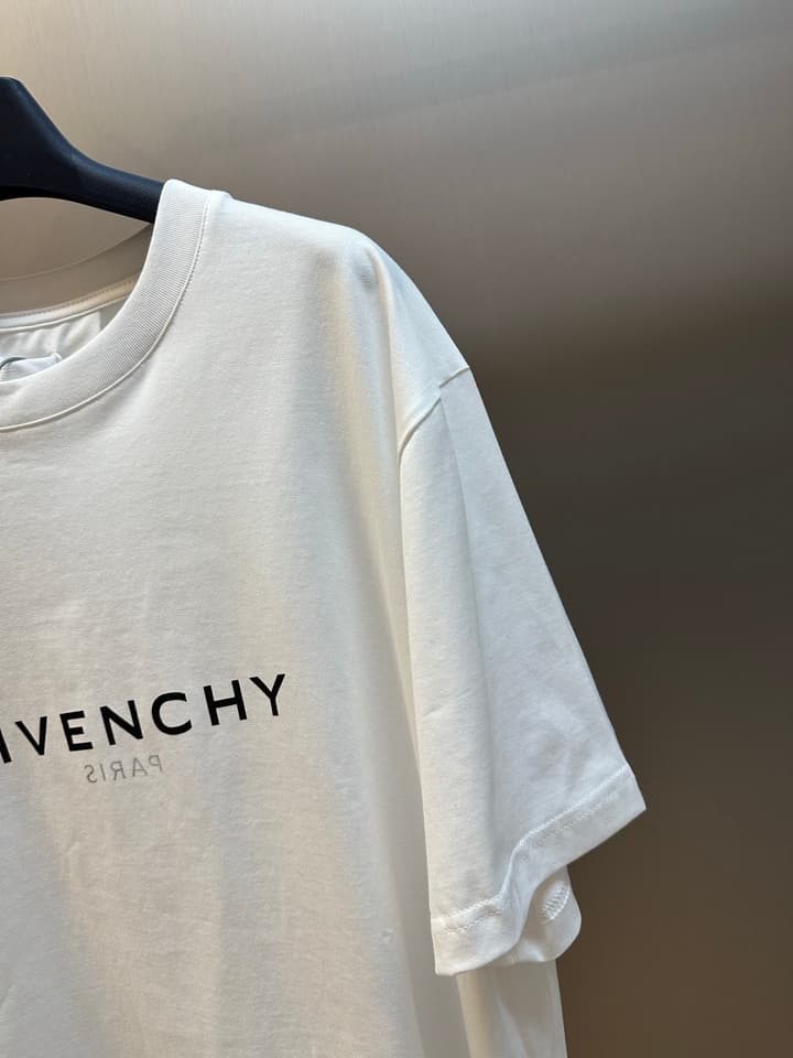 Givenchy Double-Layer Logo Print T-Shirt
