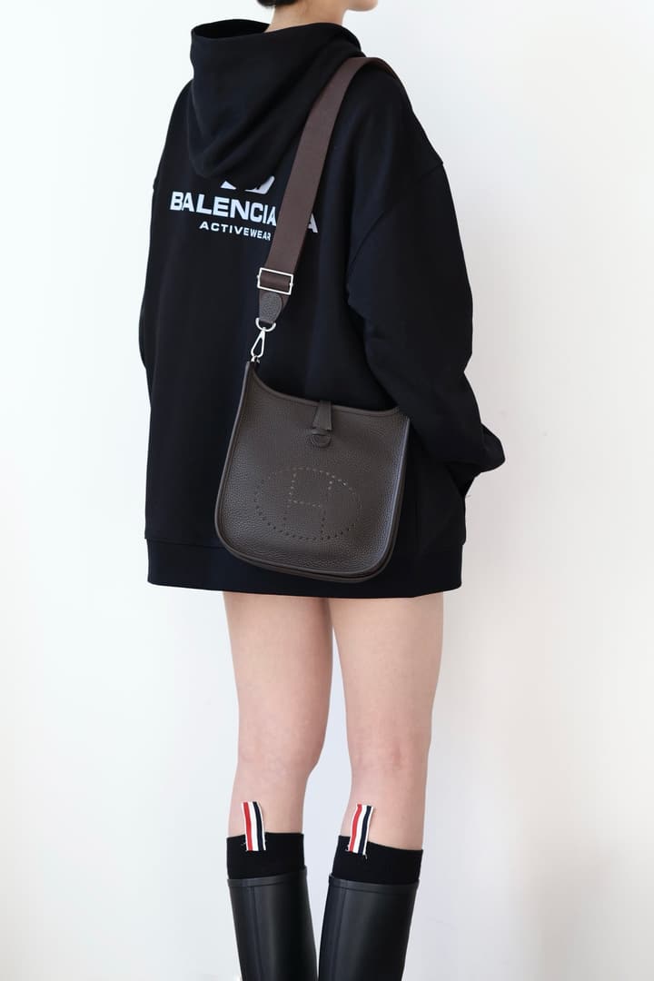 Hermès 23cm Handbag – Ebony