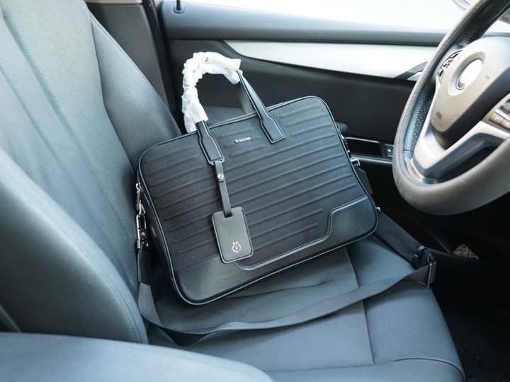 RIMOWA High-Version Crossbody Backpack in Matte Black Briefcase