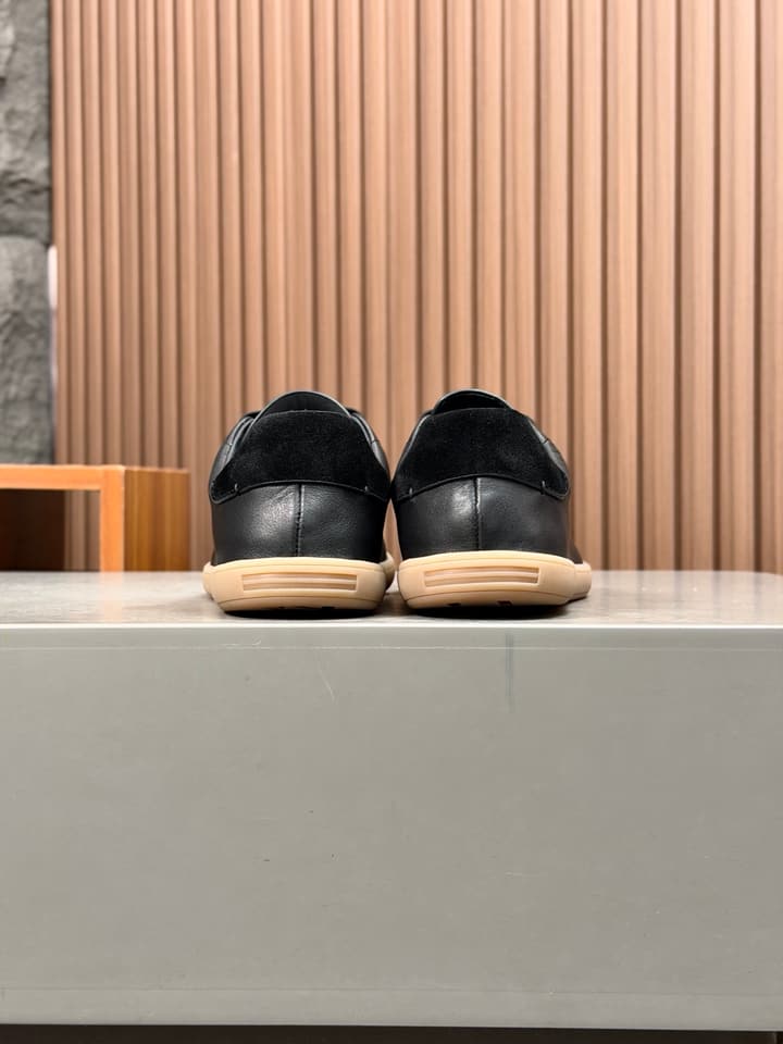 Zegna Old Money Suede Casual Sneakers