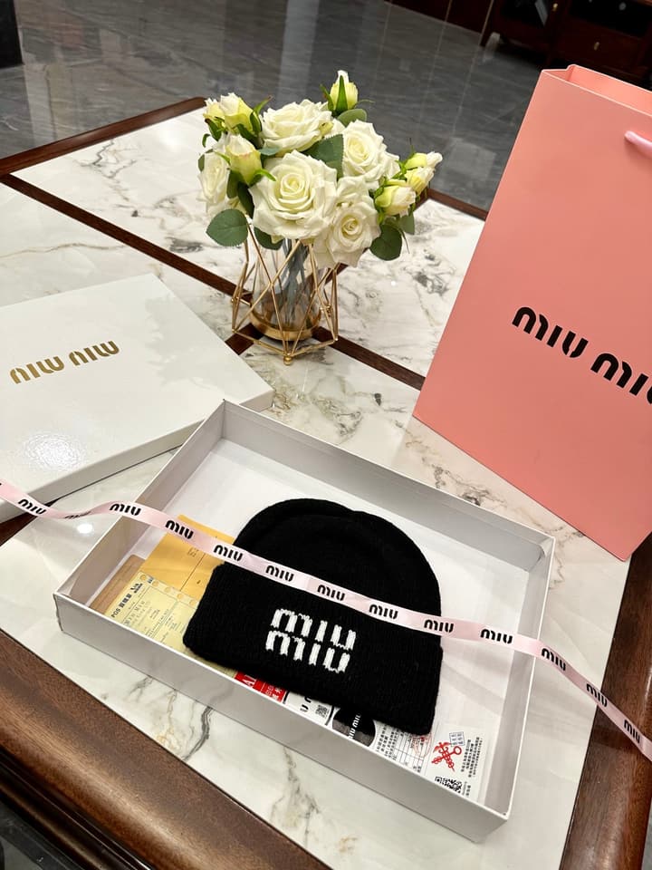 Miu Miu Women's Hat in Black