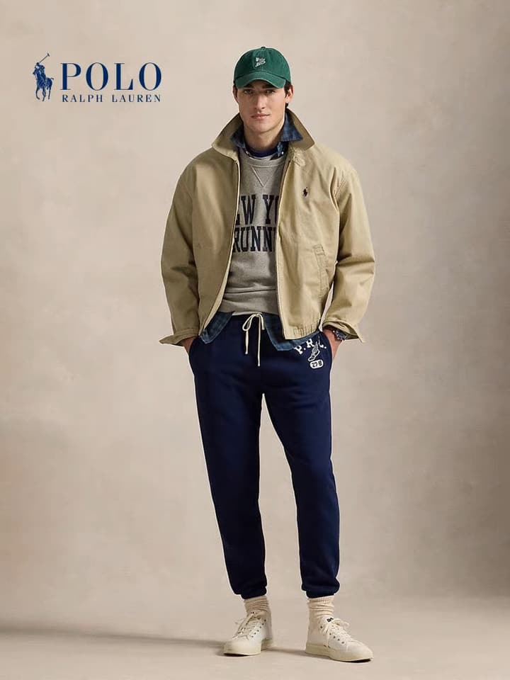 Ralph Lauren Oversized Cotton Jacket – 25SS in Deep Navy
