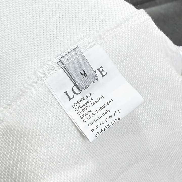 Loewe Classic Element Print Shorts – Spring/Summer Collection in Black With Blue Text