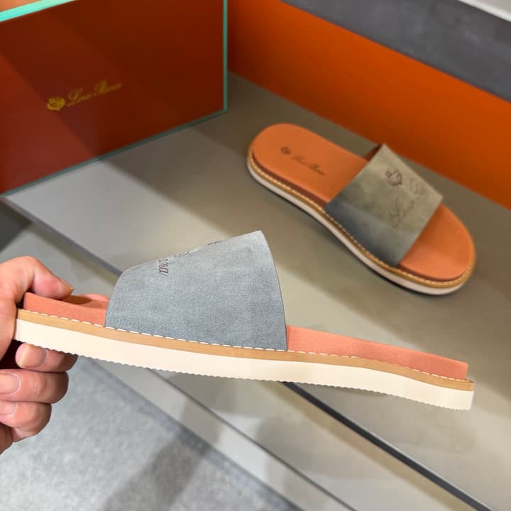 Loro Piana Summer Walk Crisscross Mules