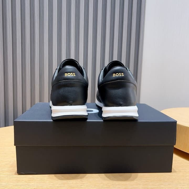 Boss Classic Driving Shoes in Black
