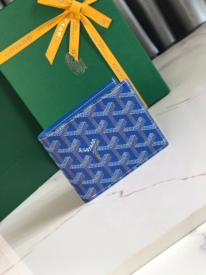Goyard Wallet in Blue