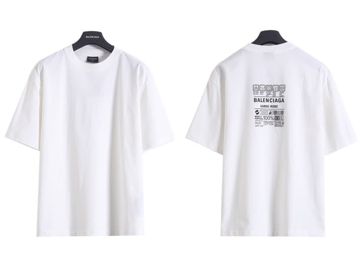 Balenciaga Eco-Friendly Graphic T-Shirt – 26SS in Black