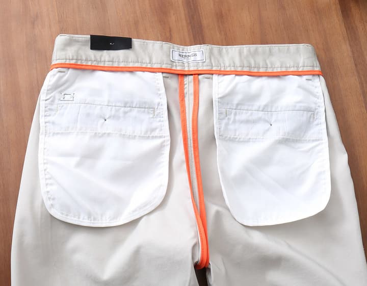 Hermès Modal Cotton Stretch Pants in Black