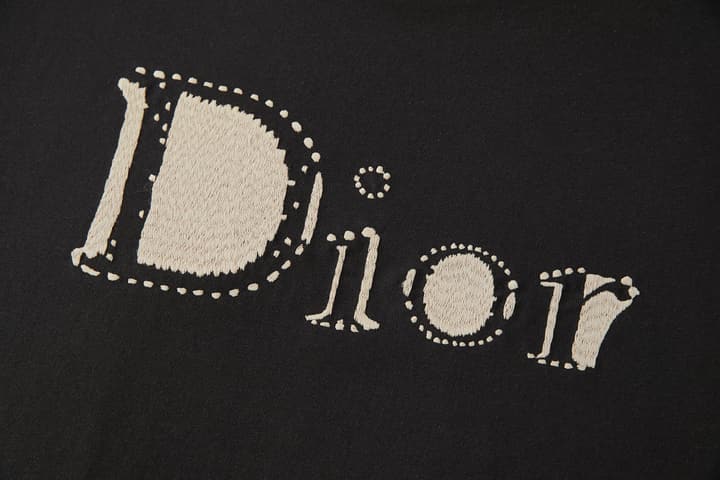 Dior Reverse Embroidered Loose Fit T-Shirt – Summer Collection 2026 in Black