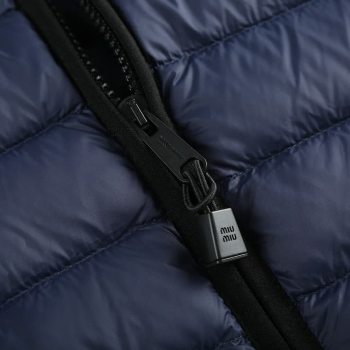 Miu Miu Down Vest – 25SS in Black