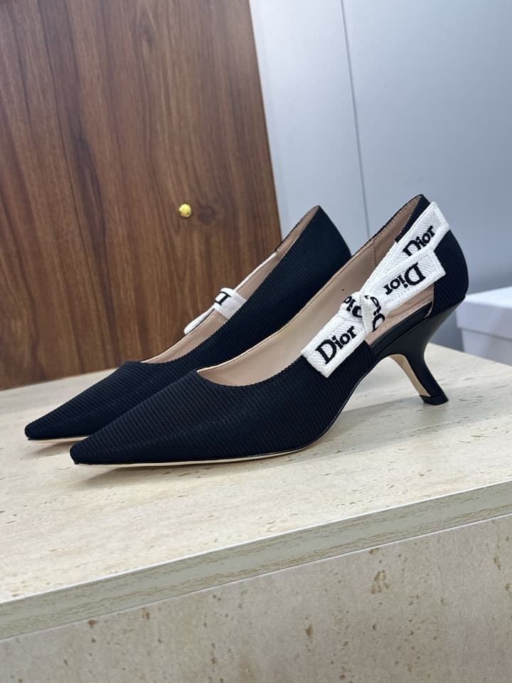 Dior J'Adior Webbing Bow Pumps – 2026 Early Spring Collection