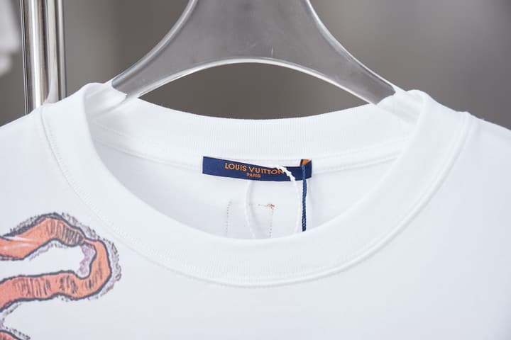Louis Vuitton Digital Flag T-Shirt – 26SS Early Spring Collection in White