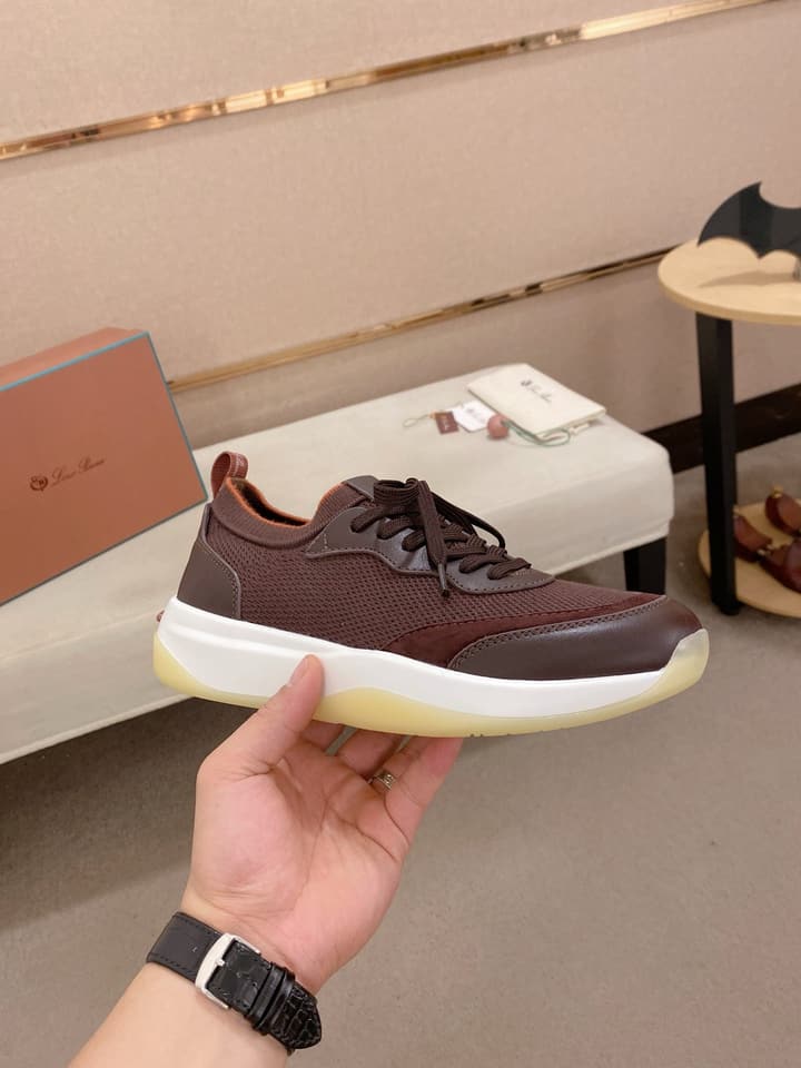 Loro Piana Classic Loafers in Dark Brown