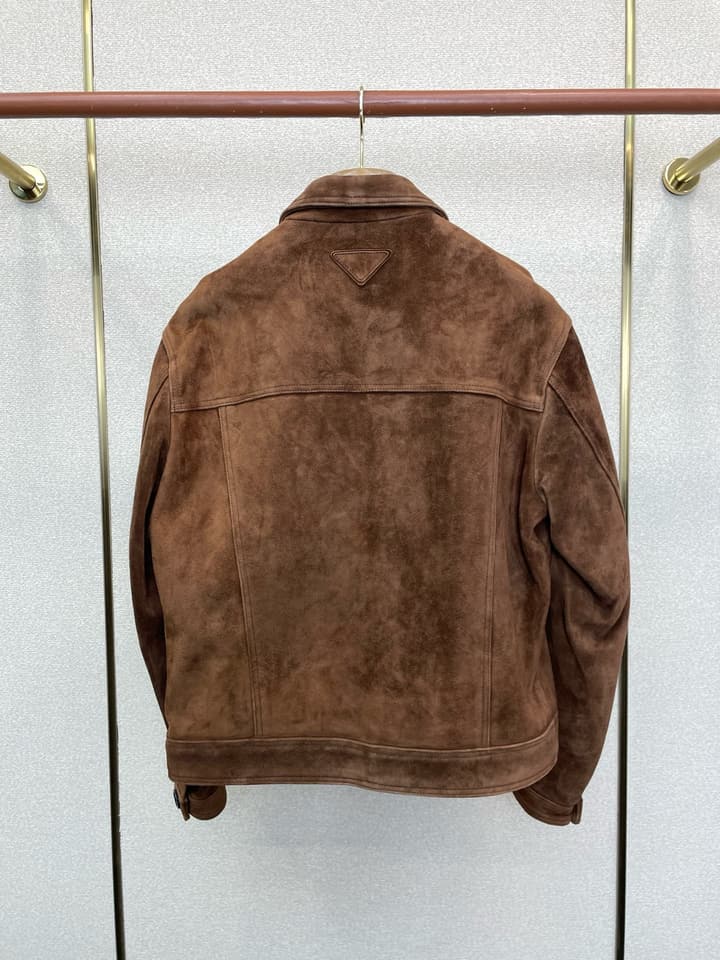 Prada Imported Leather Jacket