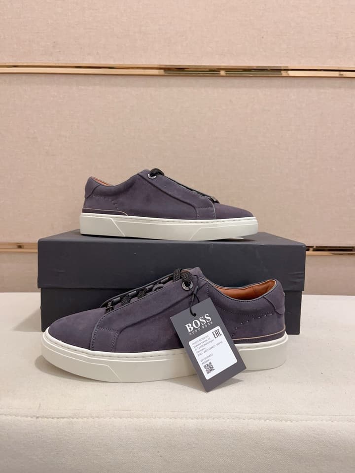 Boss Latest Casual Men's Sneakers in Black Monochromatic