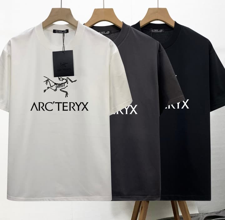 Arc'teryx Premium Cotton Round Neck T-Shirt – Spring/Summer Collection in Black