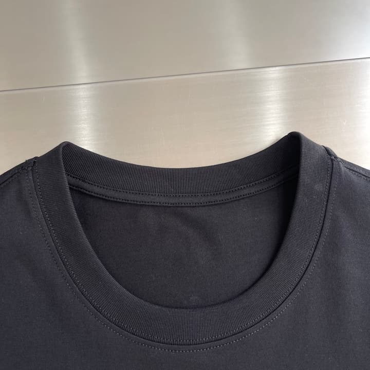 Loewe Appliqué Embroidered Cotton T-Shirt in Black