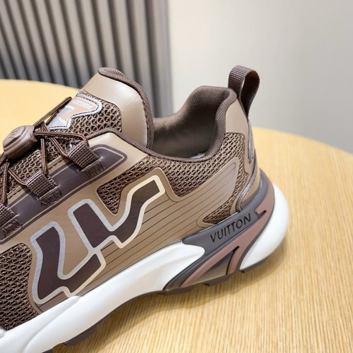Louis Vuitton Runner Tatic Sneakers in Charcoal Monogram