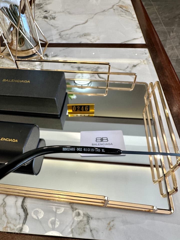 Balenciaga Polarized Acetate Sunglasses