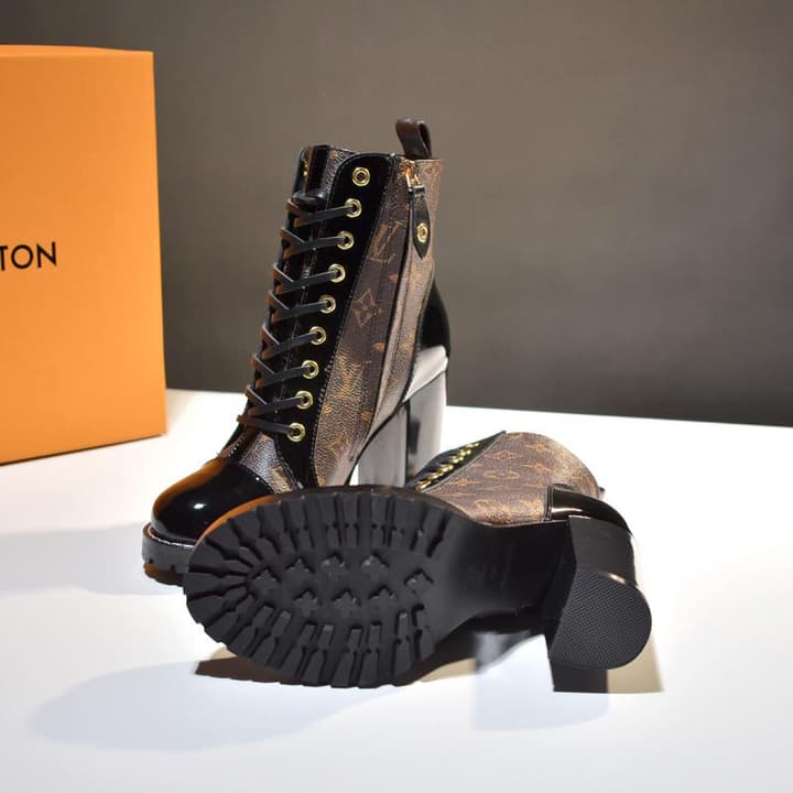 Louis Vuitton Classic High-Heeled Martin Boots