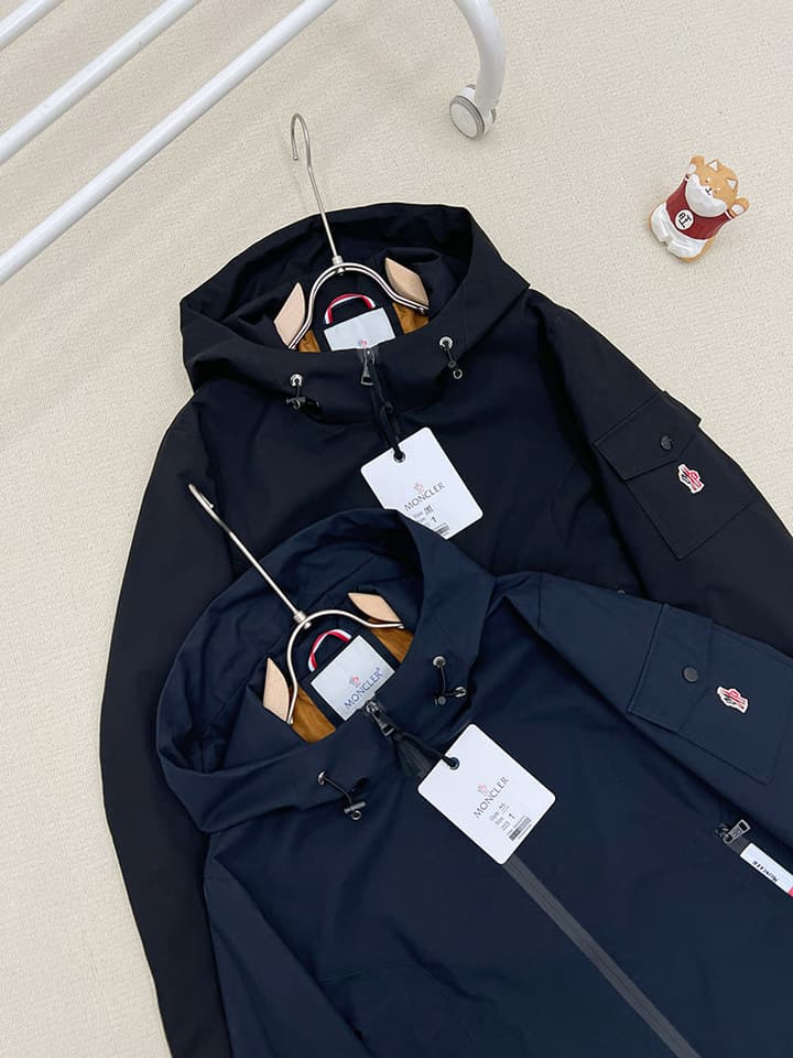 Moncler Men's Business Light Luxury Jacket – 25SS in Black