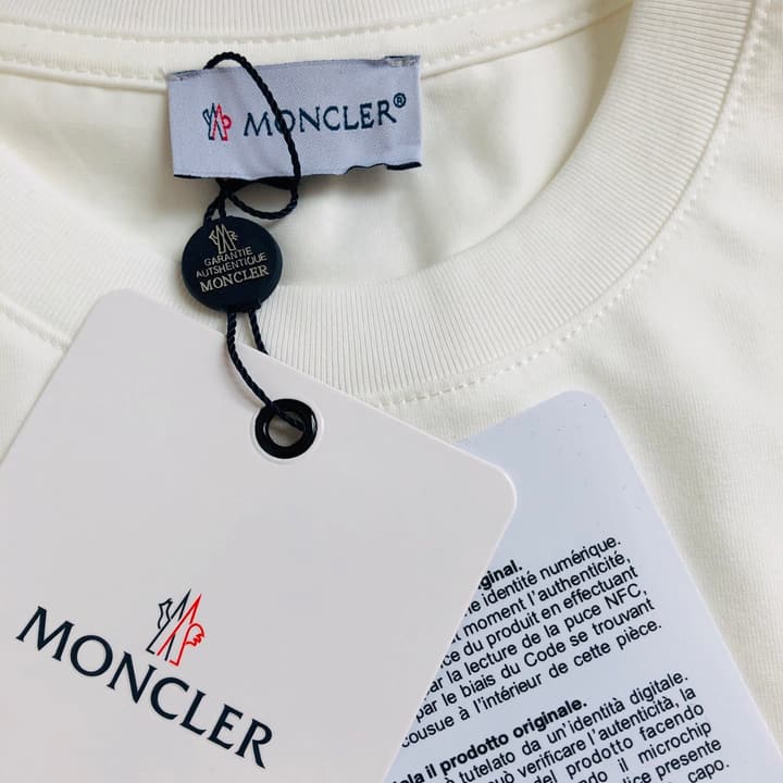Moncler Classic Print Logo T-Shirt – 2026SS in Black Large Logo