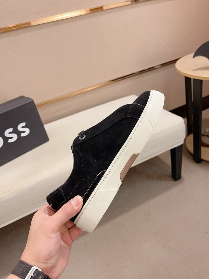 Boss Latest Casual Men's Sneakers in Black Monochromatic