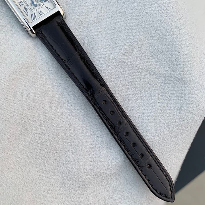 Longines DolceVita Quartz Watch in Black Strap