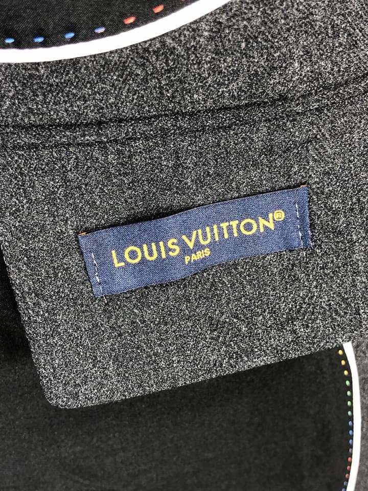Louis Vuitton Men's Slim Fit Blend Suit Set – Autumn/Winter Collection in Dark Gray