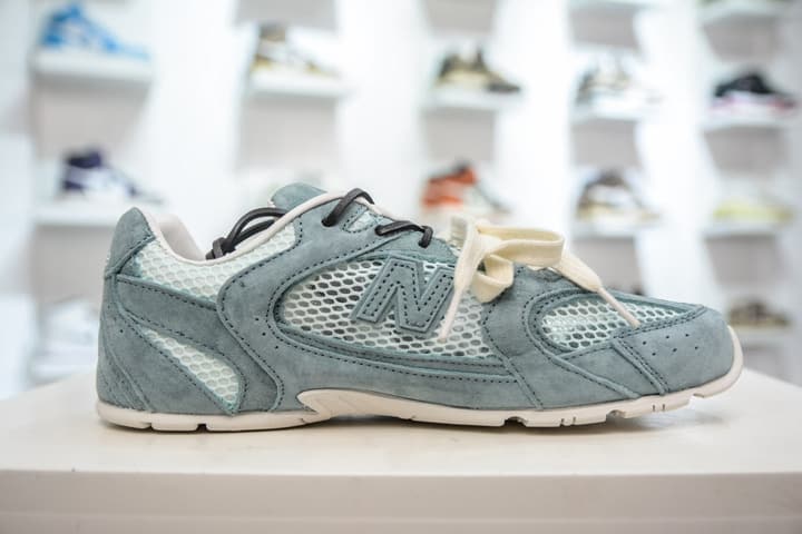 Miu Miu x New Balance 530 SL Sneakers – 2024 Spring/Summer Collection in Beige