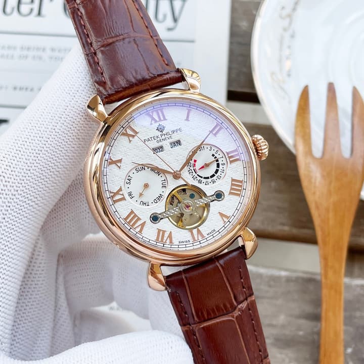 Patek Philippe Multi-Function Tourbillon Perpetual Calendar Men's Watch