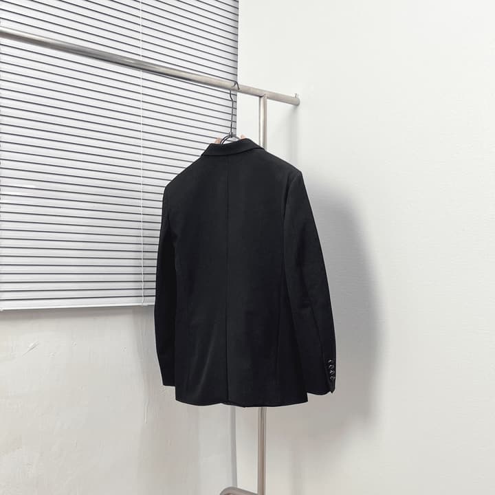 Saint Laurent Iconic Double-breasted Blazer in Classic Black