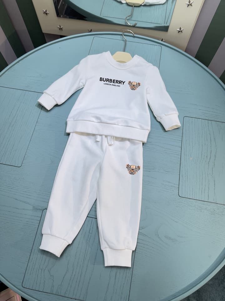 Burberry Infant Two-Piece Set – Kids Collection – 2025SS in Pink Set