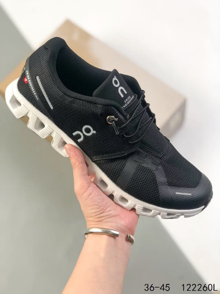 On Cloudvista Retro Running Shoes in Graphite Blue