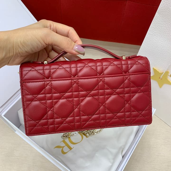 Dior Miss Mini Chain Handbag in Beige