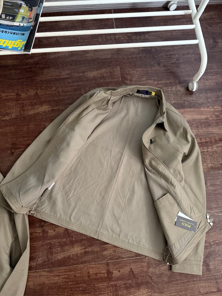 Ralph Lauren Men's Linen Zip Jacket