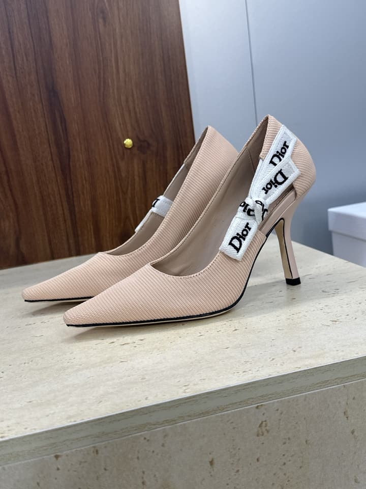 Dior J'Adior Webbing Bow Pumps – 2026 Early Spring Collection