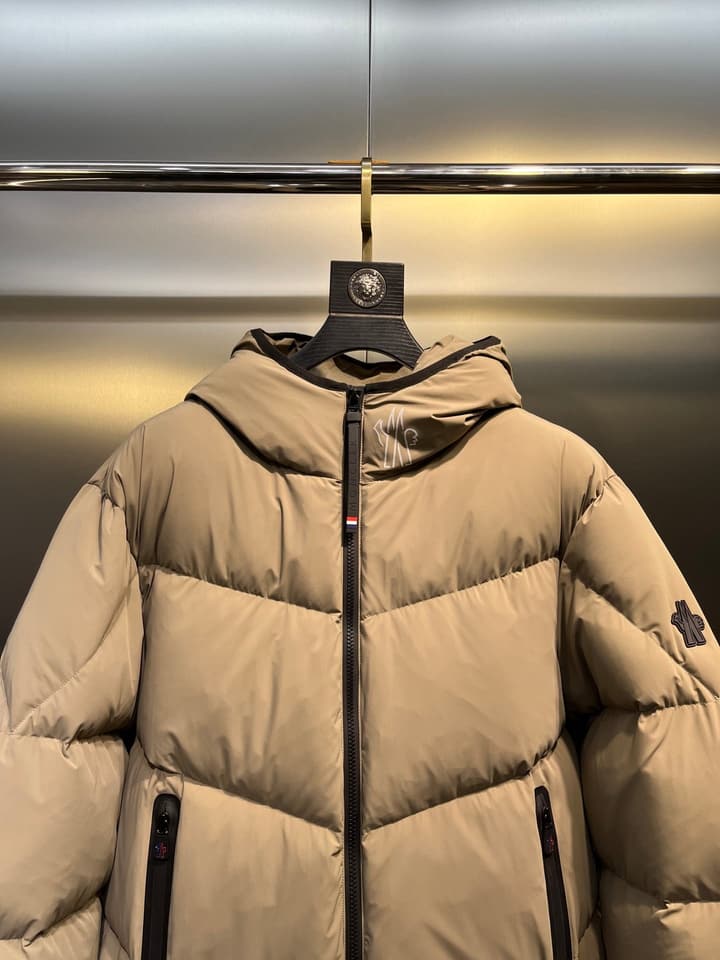 Moncler Grenoble Arcesaz Hooded Down Jacket in Black