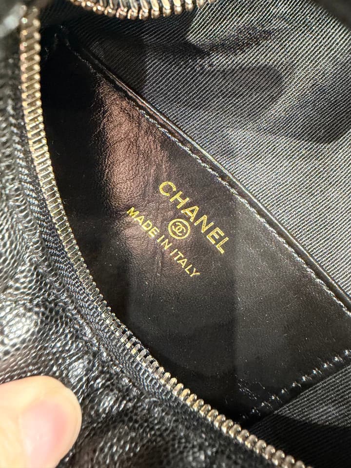 Chanel Caviar Leather Lunchbox Bag – 25C