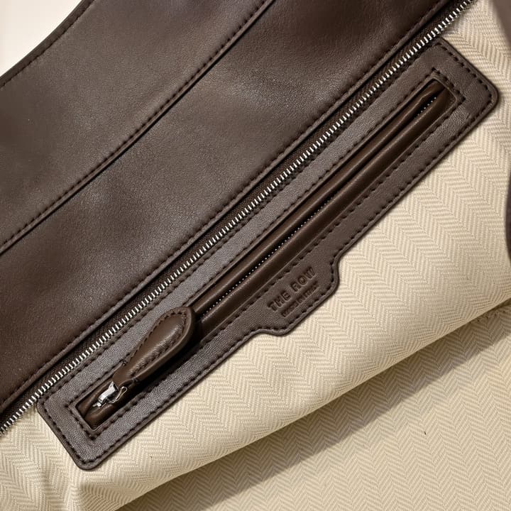 The Row Marlo Tote – 2025 Collection in Classic Black