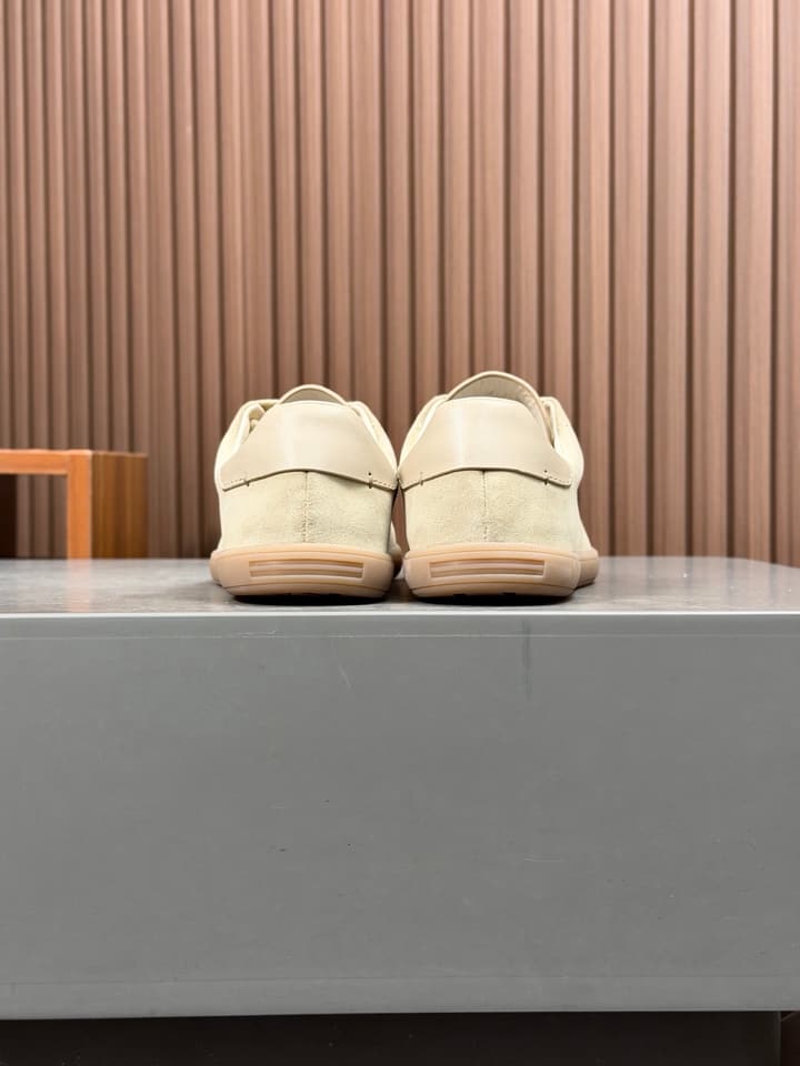 Zegna Old Money Suede Casual Sneakers