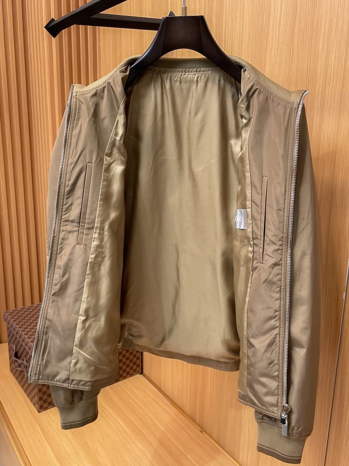 Dior Men's Casual Jacket – 2025FW in Dark Navy