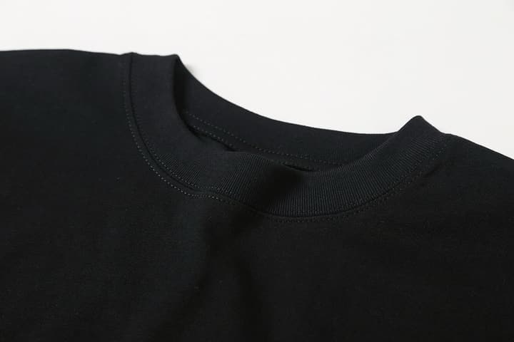 Balenciaga Script Letter Embroidered T-Shirt – 26SS in Black