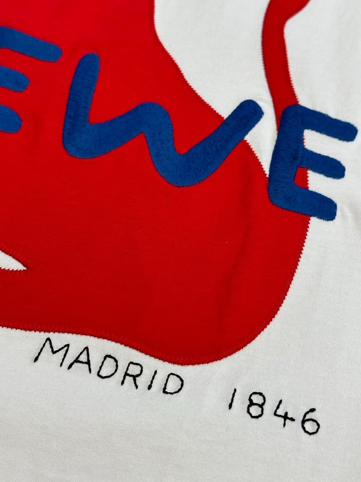 Loewe Anniversary Monster Crewneck T-Shirt in Black
