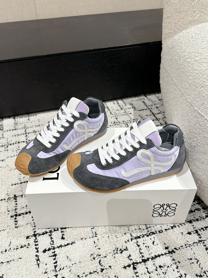 Loewe Ballet Runner 2.0 Sneakers – 2025 Runway Collection in Black