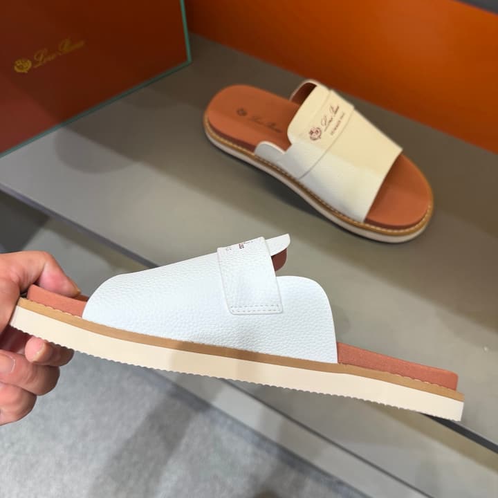 Loro Piana Summer Walk Crisscross Mules