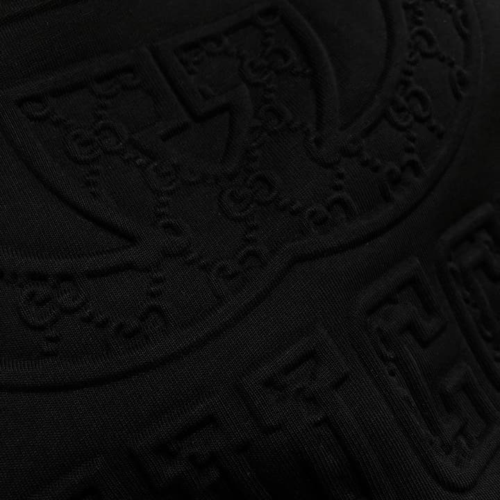 Gucci Embossed Logo Crewneck T-Shirt – 2026SS in Apricot
